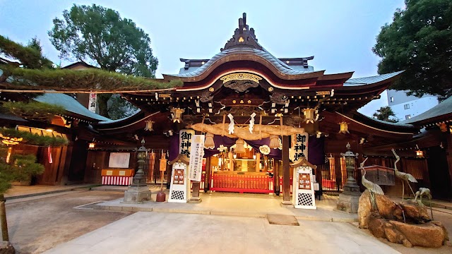 櫛田神社 夫婦銀杏（写真1）