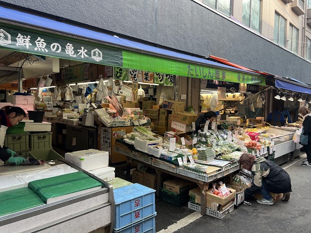 仙台朝市（写真1）